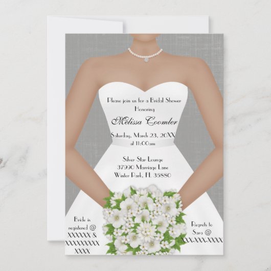 Chic Elegant Wit Modern Day Vrijgezellenfeest Uitn Kaart (Voorkant)