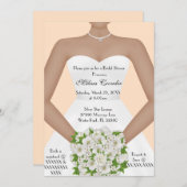 Chic Elegant Wit Modern Day Vrijgezellenfeest Uitn Kaart (Voorkant / Achterkant)