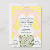 Chic Elegant Wit Modern Day Vrijgezellenfeest Uitn Kaart (Voorkant)