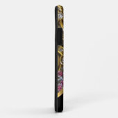 Chic elegante gouden strass bling gepersonaliseerd Case-Mate iPhone case (Achterkant/rechts)