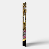 Chic elegante gouden strass bling gepersonaliseerd Case-Mate iPhone case (Achterkant / Rechts)