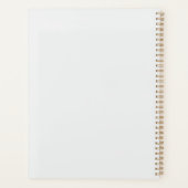 Chic en Classy Afro Woman Planner (Achterkant)
