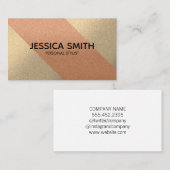 Chic en Elegant Visitekaartje (Voorkant / Achterkant)