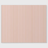 Chic- en Glam-goud- en roze strepen Cadeaupapier (Vlak)