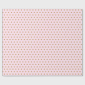 Chic- en Glam-roze en goudpokkendots Cadeaupapier (Vlak)