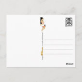 Chic- en kleurrijke cosmetische compacten briefkaart (Achterkant)