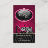 Chic- en sassy-Mode Visitekaartje (Voorkant)