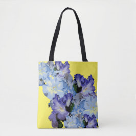 Chic en Spring Floral Canvas tas voor haar