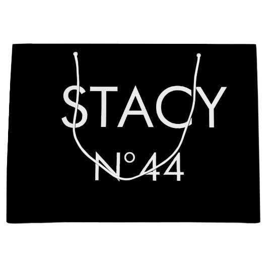 Chic en Trendy Gift Bag Groot Cadeauzakje (Voorkant)