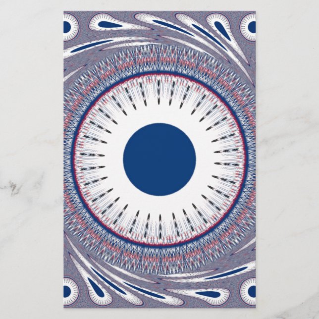 Chic Energetic Eye Design: een betoverend patroon (Voorkant)