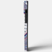 Chic Energetic Eye Design: een betoverend patroon Case-Mate iPhone Case (Achterkant / Links)