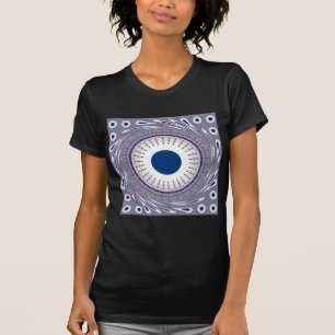 Chic Energetic Eye Design: een betoverend patroon T-shirt