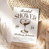 Chic Espresso Martini Vrijgezellenfeest Kaart