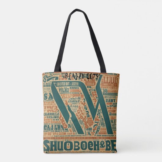 "Chic Essentials Canvas tas (Achterkant)