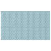 Chic Ethnic Ogee Pattern in Blauwgroen op White Tafelkleed (Voorkant (Horizontaal))