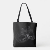 Chic Evening Canvas tas (Achterkant)