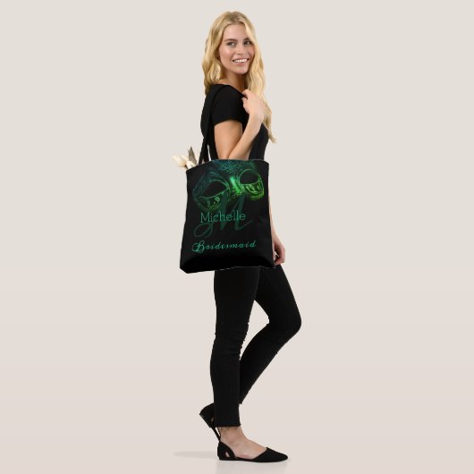 Chic Evening Canvas tas (Op model)