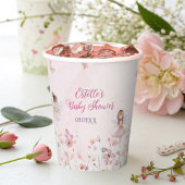 Chic Fairy Princess Garden Baby shower Cups Papieren Bekers