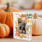 Chic Family Thanksgiving Herfst Leaf Border Fotoblokken