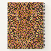 Chic faux Gold glitter roze dierlijk afdrukken Mon Notitieboek (Achterkant)