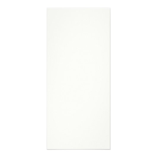 Chic Faux Plum Folie Wedding Menu Sjabloon - ivoor (Achterkant)