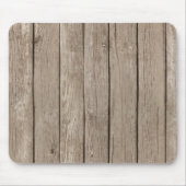Chic Faux Rustic Wood Muismat (Voorkant)