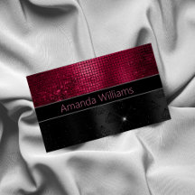 Chic faux Silver Glitter Burgundy Black monogram