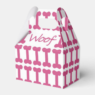 CHIC FAVOR/GIFT BOX_"Wof" DOG FAVOR BOX Bedankdoosjes