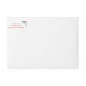 Chic Feestelijke Holly Berries Vrolijk Kerstfeest (Voorkant)