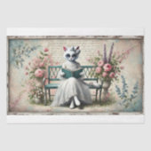 Chic Feline Decoupage Tissuepapier (Voorkant)