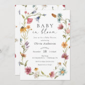 Chic Feminine Wilde Vrijgezellenfeest Kaart (Voorkant / Achterkant)