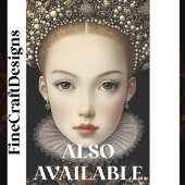 Chic Fictional Queen Princess Vrouw BG5 Decoupage Tissuepapier