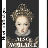 Chic Fictional Queen Princess Vrouw BG6 Decoupage Tissuepapier