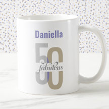 Chic Fifty & Fabulous 50ste verjaardag gepersonali