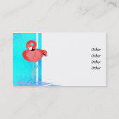 Chic Flamingo Visitekaartje (Achterkant)