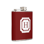 CHIC FLASK_18 RED MET CLASSIC MONOGRAM HEUPFLES (Rechts)