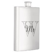 CHIC FLASK_"Mr" ON MONOGRAM Heupfles (Rechts)