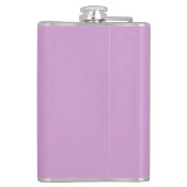 CHIC FLASK_"Southern Gentleman" GRAY OP ORCHID Heupfles (Achterkant)