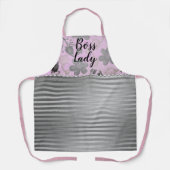 Chic Floral "Boss Lady" Schort (Voorkant)