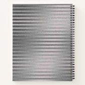 Chic Floral Boss Lady Sketch Notitieboek (Achterkant)