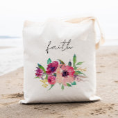 Chic Floral Bridesmaid Personalized-4 Tote Bag