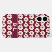 Chic Floral Case-Mate iPhone Case (Achterkant (horizontaal))