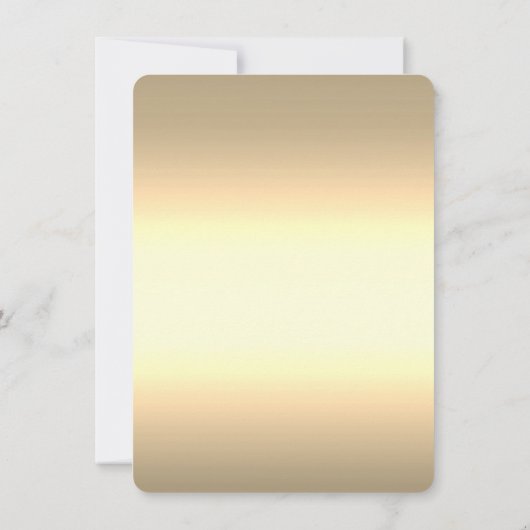 Chic Floral Crown Navy Blue Gold Quinceañera  Kaart (Achterkant)