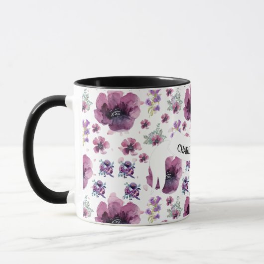 chic floral foliage purple blooming flowers mok (Links)