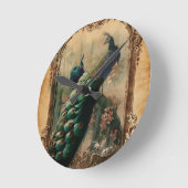 chic floral frans moderne  vredesmacht ronde klok (Hoek)