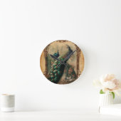 chic floral frans moderne  vredesmacht ronde klok (Huis)