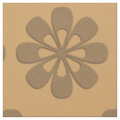 Chic Floral Herfst Ornament Pattern Stof (Close Up)
