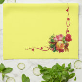 Chic Floral Kitchen Towel Theedoek (Gevouwen)