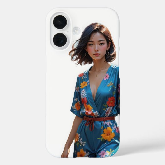 Chic Floral Protection - Case-Mate iPhone Case (Achterkant)