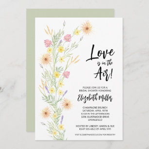 Chic Floral Vrijgezellenfeest Kaart